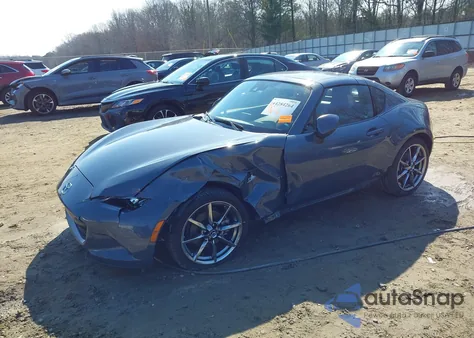 2020 Mazda Mx-5 Miata Rf Grand Touring z USA, uszkodzony, nr VIN JM1NDAM70L0416951